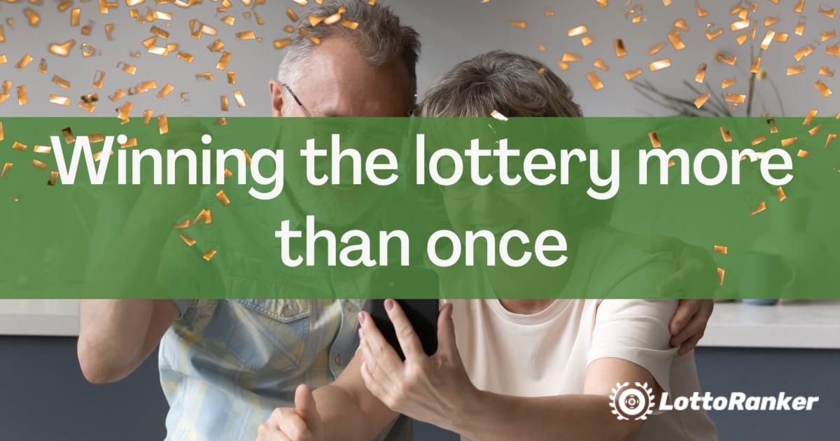 Vinder i lotteriet mere end én gang