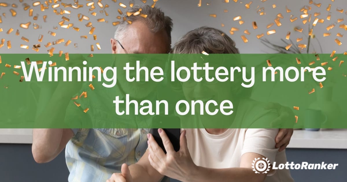 Vinder i lotteriet mere end én gang